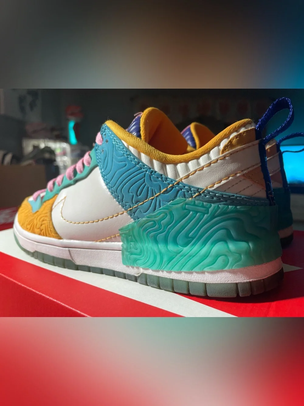 Nike Dunk Low Disrupt 2 Serena Williams Design Crew 8W-6.5Y